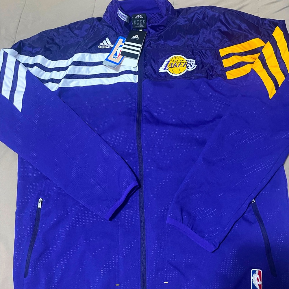 Brand new Adidas LA Lakers Warmer jacket